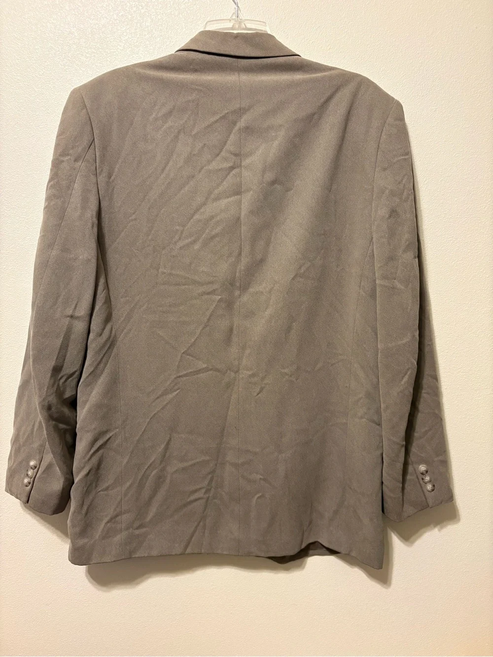 Claiborne Men's Taupe Three-Button Sport Coat